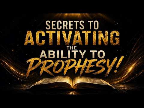 Secrets To Activating The Ability To Prophesy!