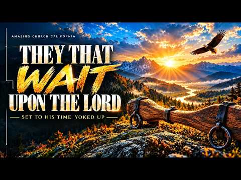 They That Wait Upon The Lord – Set to His Time. Yoked Up